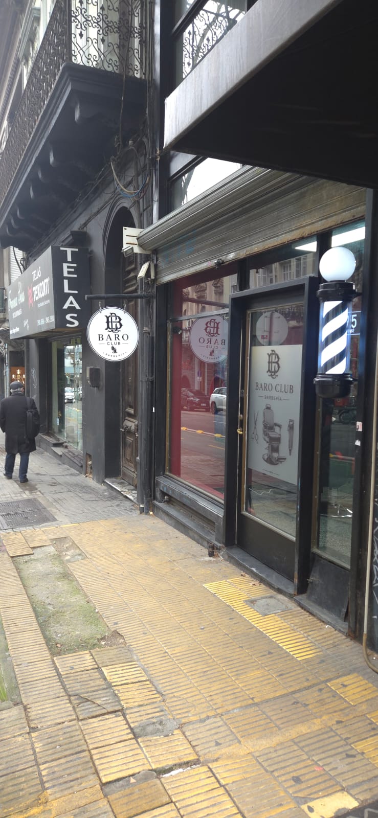 Fachada de Baro Club sobre la calle San José